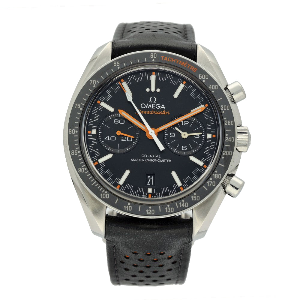 Pre-owned OMEGA Speedmaster Racing Master Chronometer Chronograph 329.32.44.51.01.001 Watch