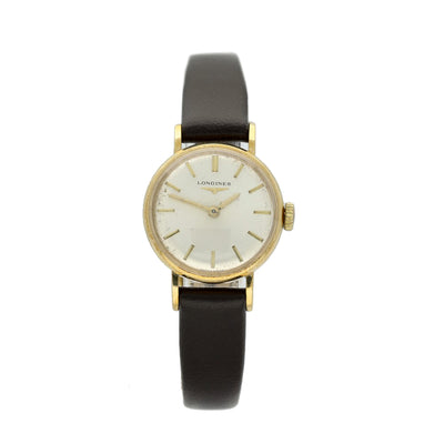 Pre-owned Longines 9ct Yellow Gold Vintage Ladies Watch c.1967