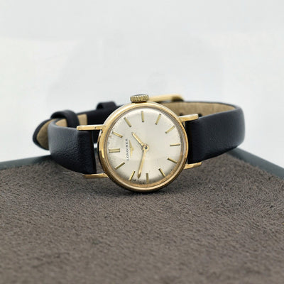 Pre-owned Longines 9ct Yellow Gold Vintage Ladies Watch c.1967