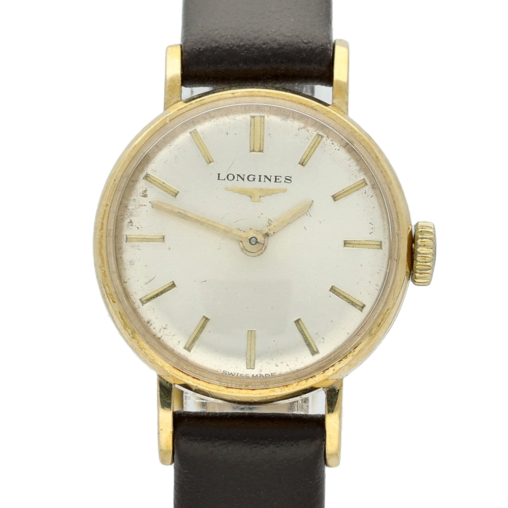 Pre-owned Longines 9ct Yellow Gold Vintage Ladies Watch c.1967