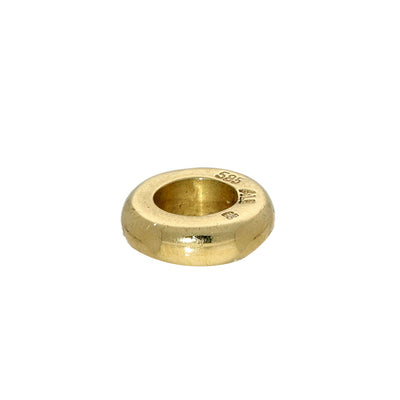 Pre-loved Pandora 14ct Yellow Gold Plain Smooth Spacer Charm