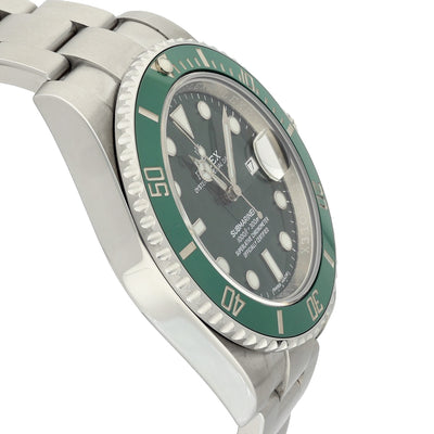 Pre-owned Rolex Submariner "Hulk" 116610LV 2018 Watch