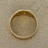 Vintage 18ct Yellow Gold Square Signet Ring c.1930