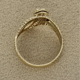 Pre-owned 9ct Yellow Gold Snake Ring