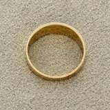 Vintage 18ct Yellow Gold Turquoise & Pearl Gypsy Ring