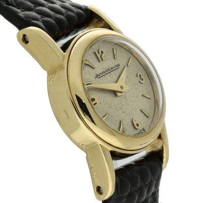 Pre-owned 1940's Jaeger LeCoultre Yellow Gold Manual Vintage Ladies Watch Ref A688725