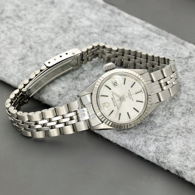 Pre-owned Tudor Princess Oysterdate M#790513 c.1964 25mm Self Winding Watch 7637/4