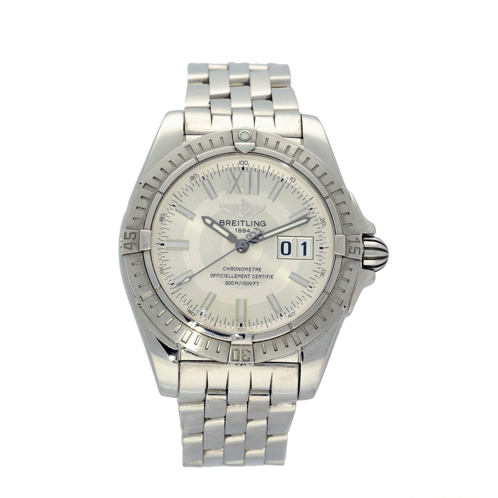 Pre-owned Breitling Cockpit Big Date 41mm A49350 2007 Automatic Watch