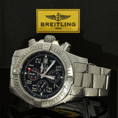 Pre-owned Breitling Super Avenger II 48mm A13371 Automatic Watch 2014