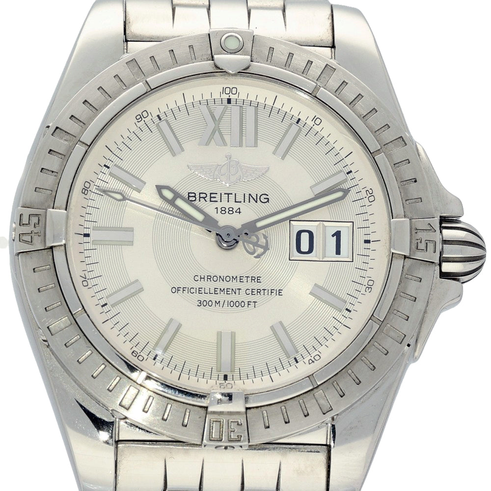 Pre-owned Breitling Cockpit Big Date 41mm A49350 2007 Automatic Watch