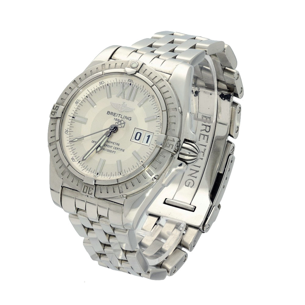 Pre-owned Breitling Cockpit Big Date 41mm A49350 2007 Automatic Watch