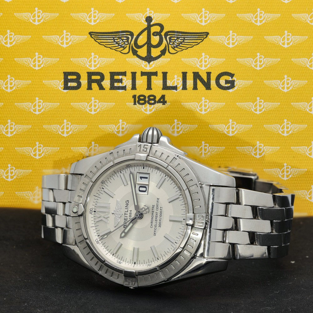 Pre-owned Breitling Cockpit Big Date 41mm A49350 2007 Automatic Watch