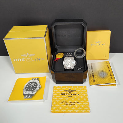Pre-owned Breitling Cockpit Big Date 41mm A49350 2007 Automatic Watch