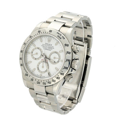 Pre-owned Rolex Daytona 116520 2014 Watch Full Set "APH Dial"