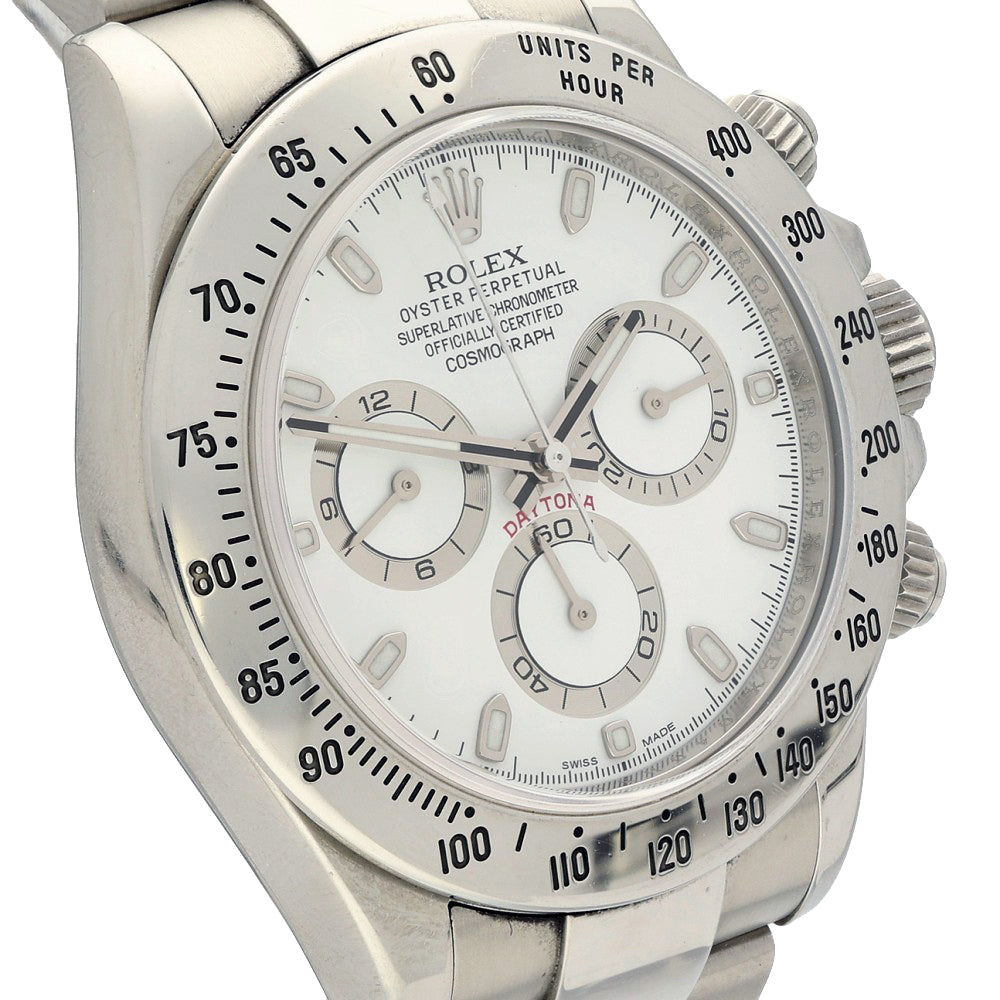 Pre-owned Rolex Daytona 116520 2014 Watch Full Set "APH Dial"