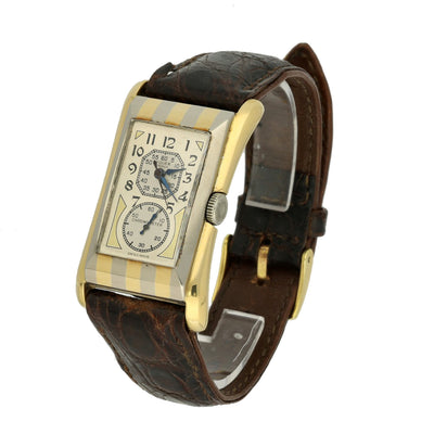 Pre-Owned Rolex Prince "Tiger Stripe" Vintage Doctor's Dial Ref 52037 Watch Only