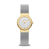 Bering Classic 26mm Stainless Steel Quartz Milanese Bracelet Watch 10126-001