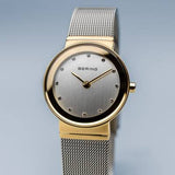 Bering Classic 26mm Stainless Steel Quartz Milanese Bracelet Watch 10126-001