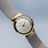 Bering Classic 26mm Stainless Steel Quartz Milanese Bracelet Watch 10126-001