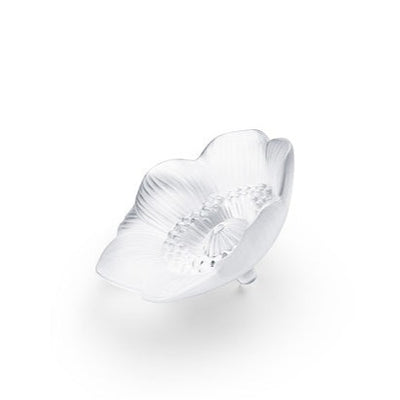 Lalique Small Anémone Sculpture, Clear Crystal 10443000