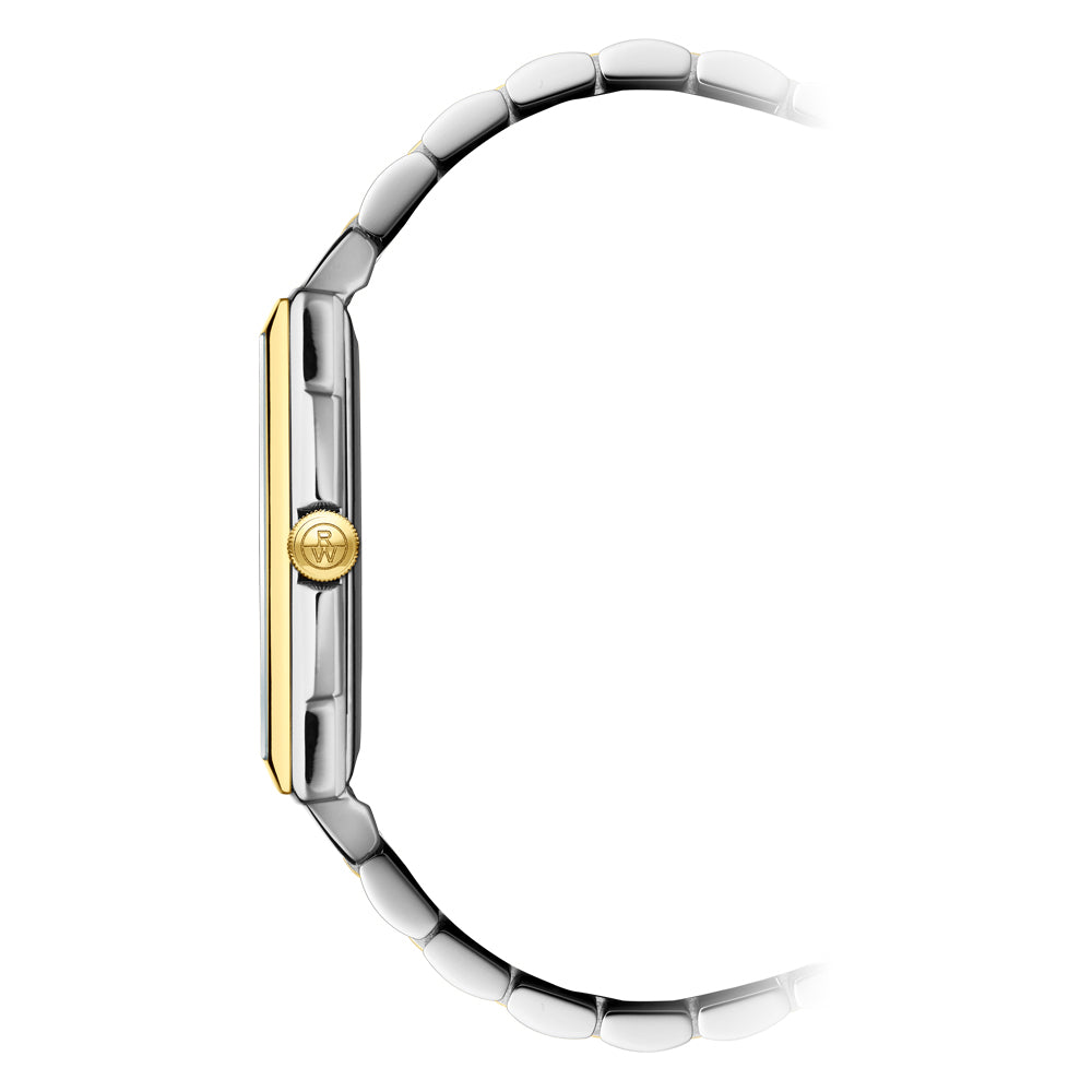 Raymond Weil Toccata Men’s Rectangular Two-Tone Quartz Watch, 5425-STP-00308