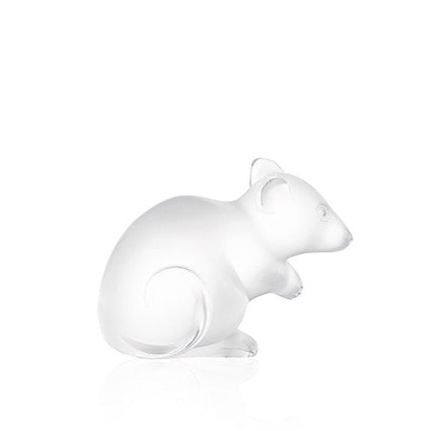 Lalique Mouse Small - Clear Crystal - 1068000