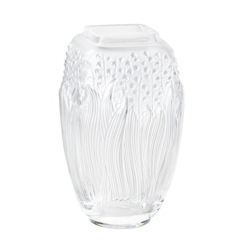 Lalique Muguet Vase - Clear Crystal 10709000