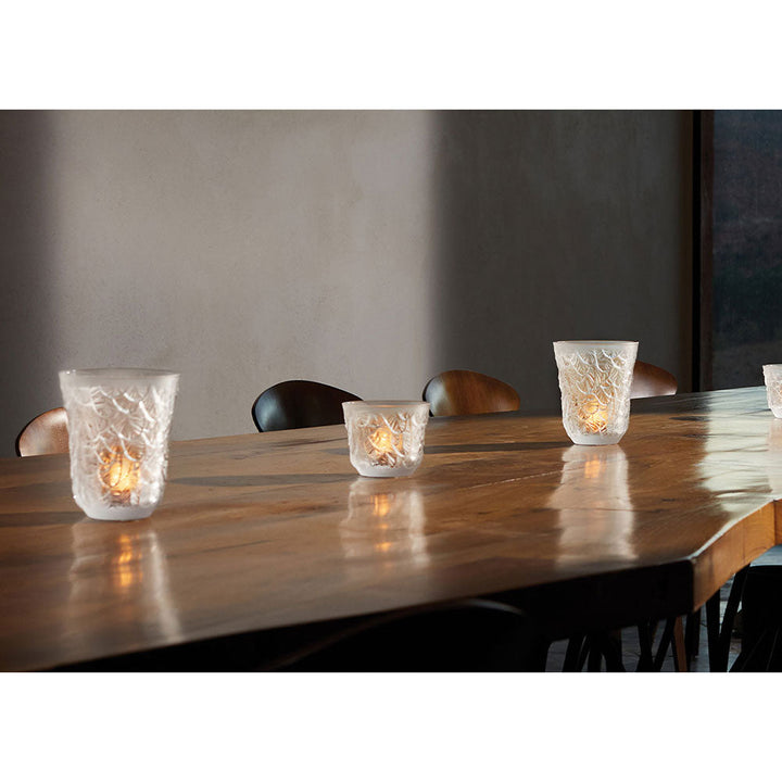 LALIQUE クリスタルハート＆シェル型キャンドルホルダー LALIQUE クリスタル キャンドルホルダー LALIQUE クリスタルハート