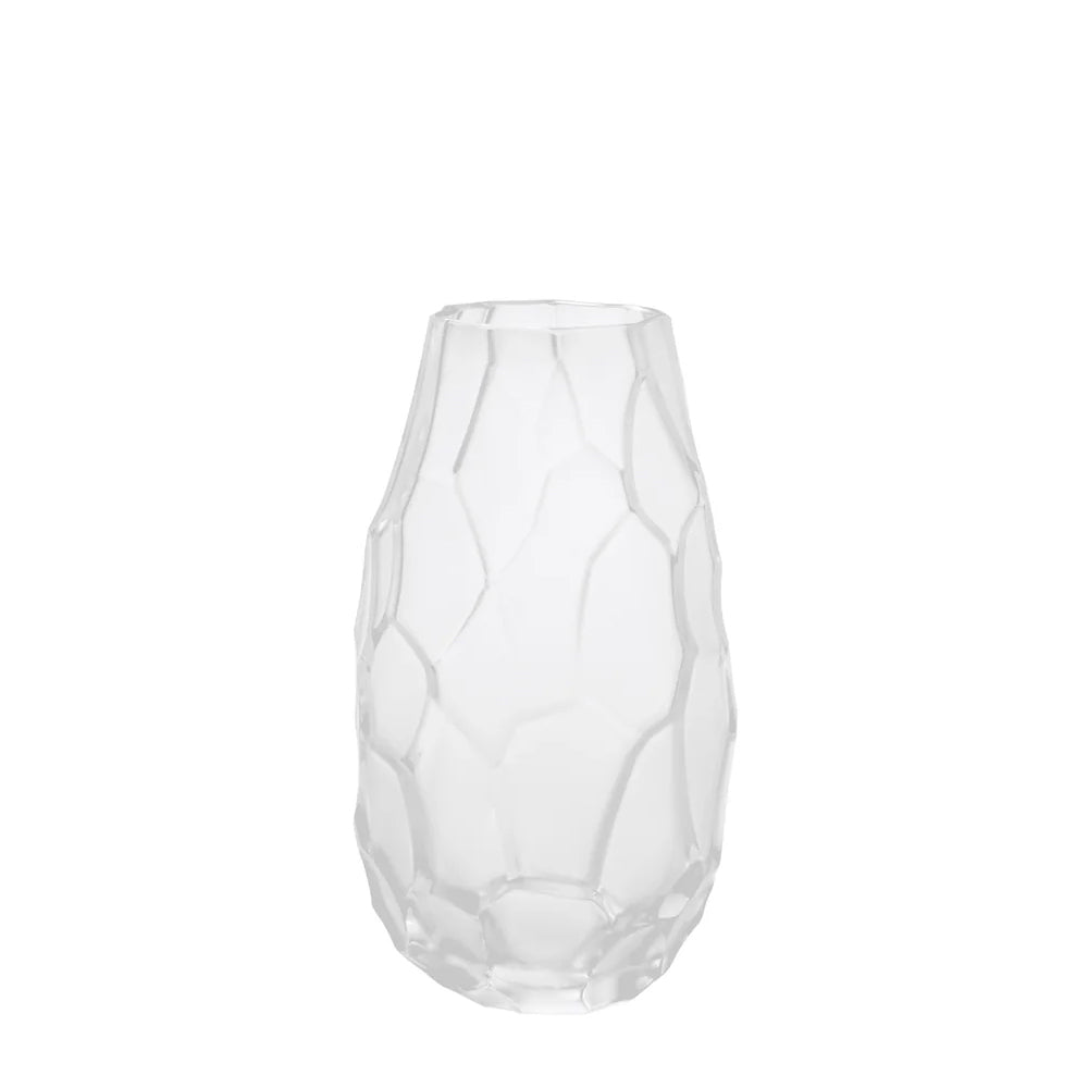 Lalique Silex Small Vase - Clear Crystal 10846100
