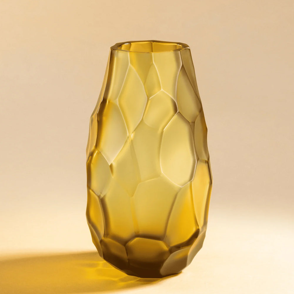 Lalique Silex Small Vase - Canyon Crystal 10846200