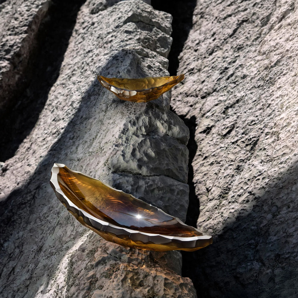 Lalique Silex Bowl, Small Size - Canyon Crystal 10847400