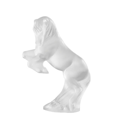 Lalique Prancing Horse Sculpture, Small Size - Clear Crystal 10848300