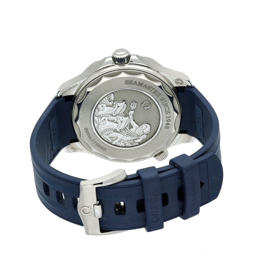 Pre-Owned OMEGA Seamaster 210.32.42.20.03.002 2024 "Summer Blue" Watch