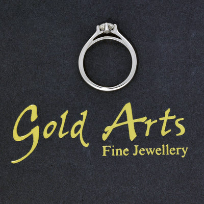 Pre-owned Boodles Platinum 0.62pt Diamond Solitaire Engagement Ring