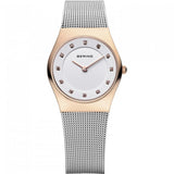 Bering Ladies 27mm Two-Tone PVD Milanese Bracelet 11927-064