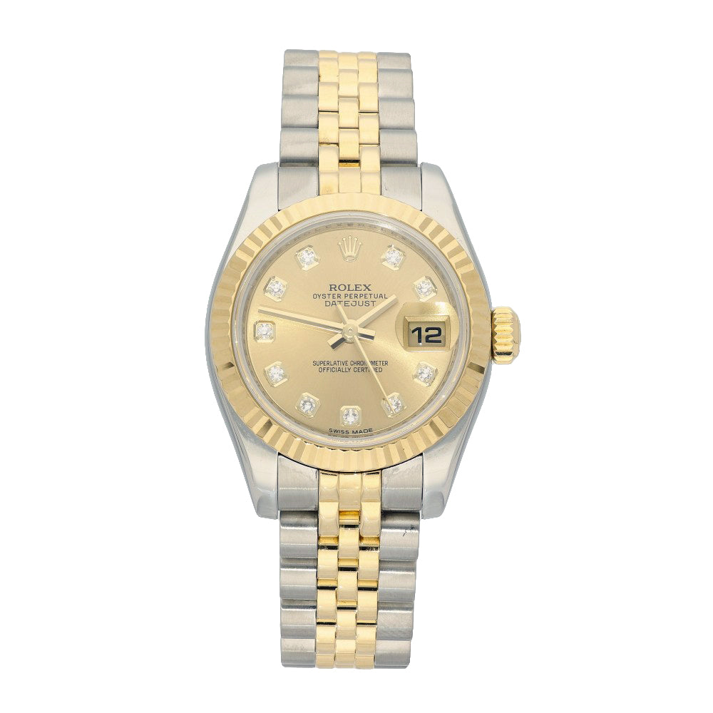 Pre-owned Rolex Ladies Datejust 179173 2014 Watch