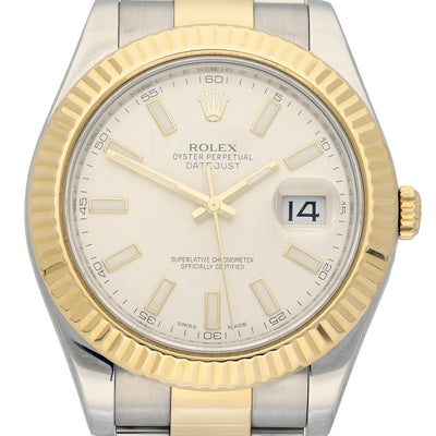 Pre-owned Rolex Datejust 2 116333 2012 Watch