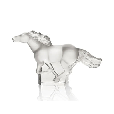 Lalique Kazak Horse Sculpture - Clear Crystal 1204800