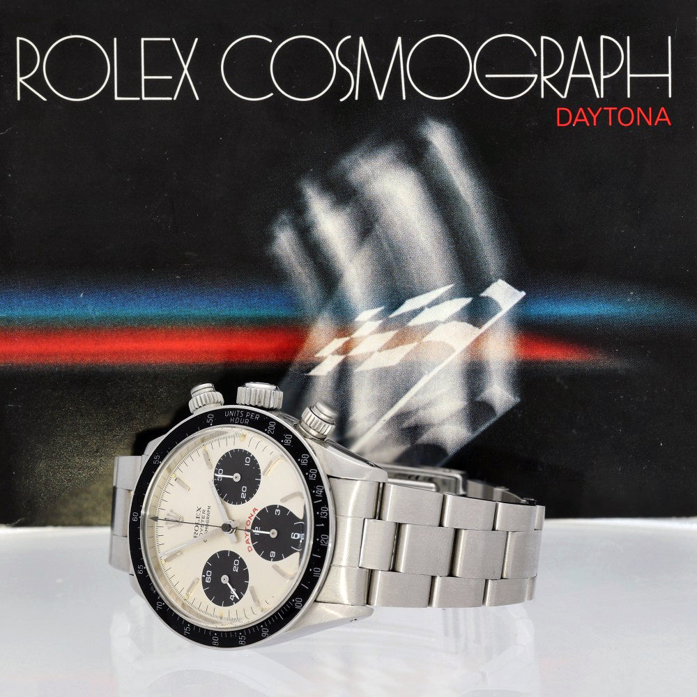 Pre-owned Rolex Daytona 6263/0 "Big red" 1986 watch