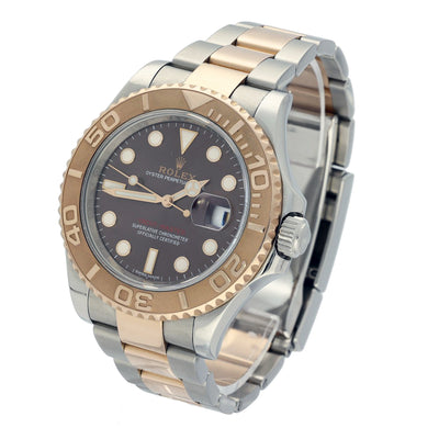 Pre-owned Rolex "Chocolate" Yacht Master 40mm 116621 Watch