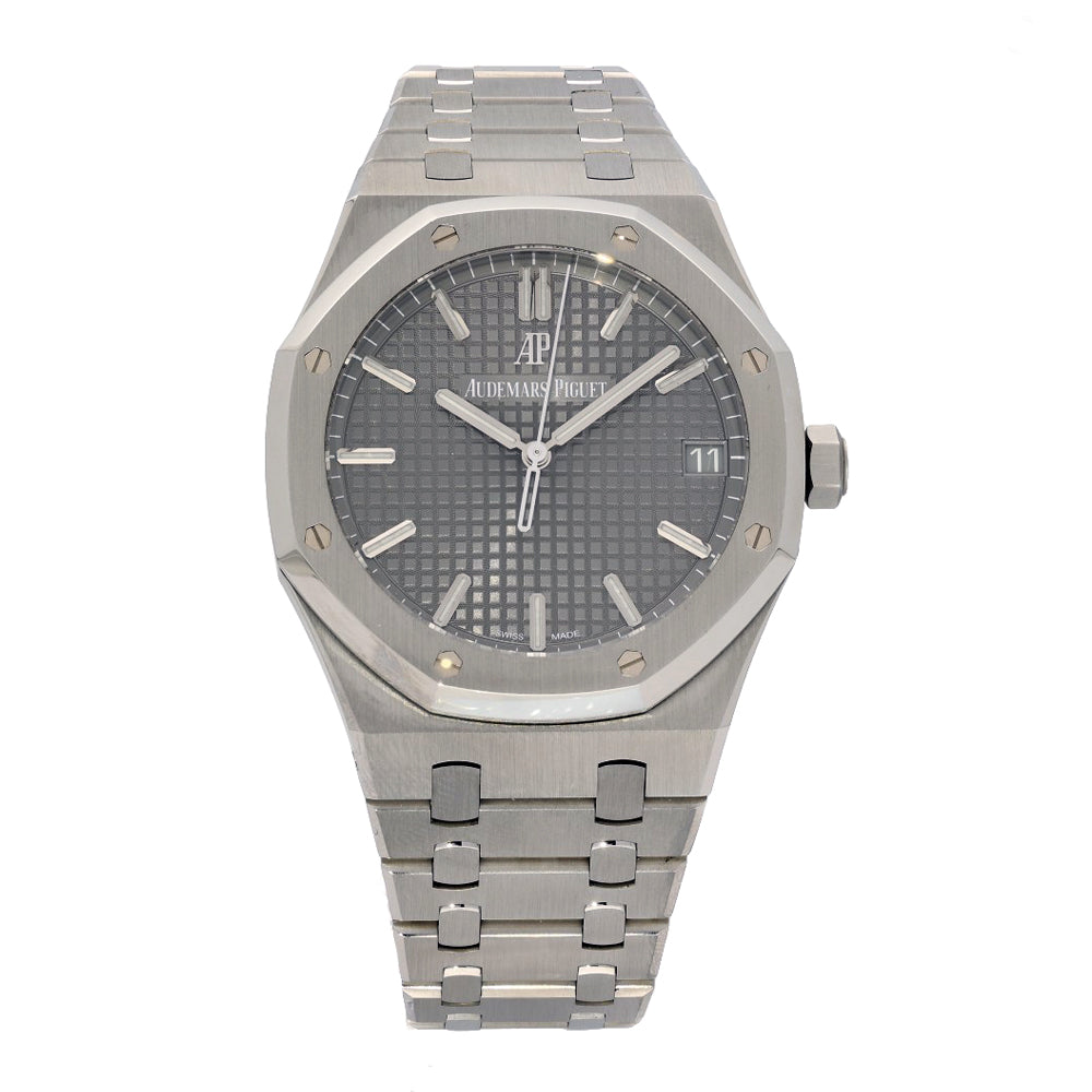 Pre-owned Audemars Piguet Royal Oak 15500ST Box & Papers