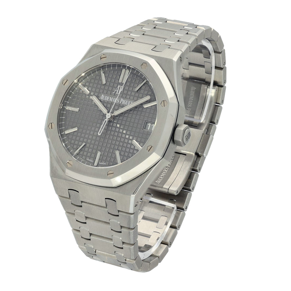 Pre-owned Audemars Piguet Royal Oak 15500ST Box & Papers