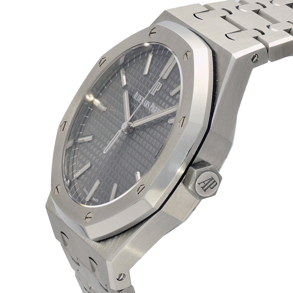 Pre owned Audemars Piguet Royal Oak 15500ST Box Papers Brighton GoldArts