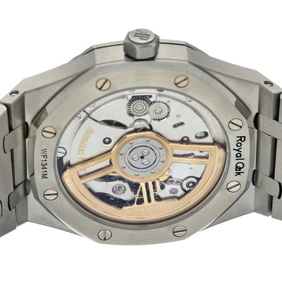 Pre-owned Audemars Piguet Royal Oak 15500ST Box & Papers