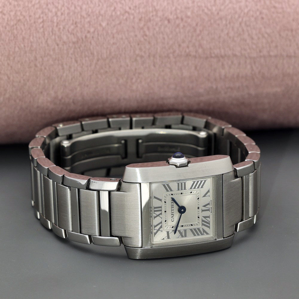 Pre-owned Cartier Française WSTA0065 Watch