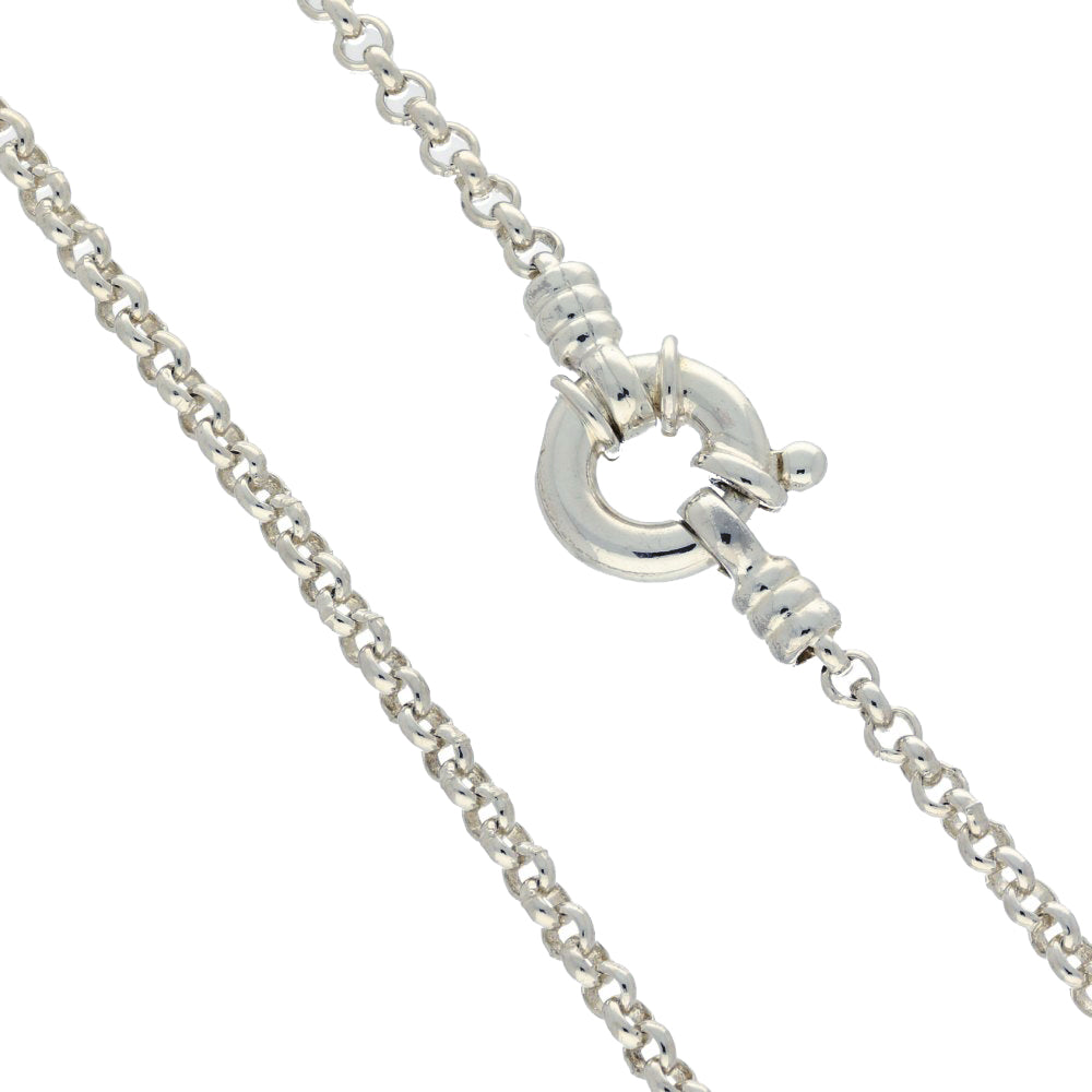 Pre-loved Links of London Silver Belcher Chain - 42cm