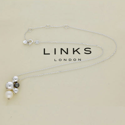 Pre-loved Links of London Silver Effervescence Pearl Necklace