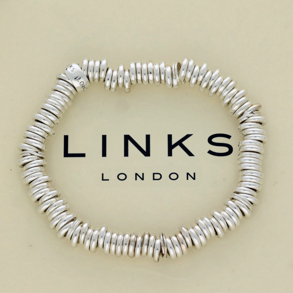 Pre-loved Links of London Silver Large Sweetie Bracelet