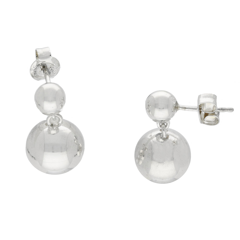 Pre-loved Links of London Silver Ball Drop Earrings