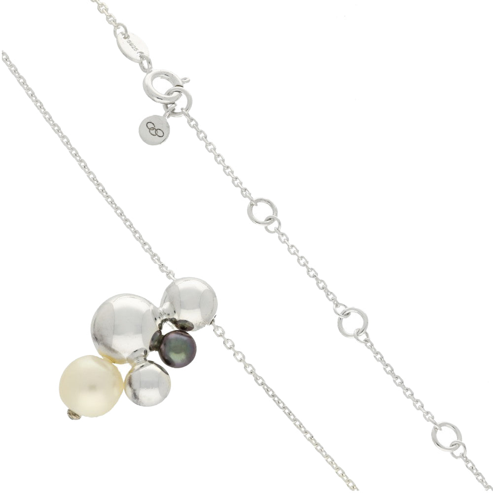 Pre-loved Links of London Silver Effervescence Pearl Necklace